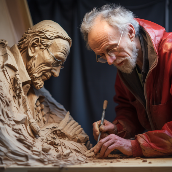 Wood Sculpture and the Expression of Emotions: Art and Feeling