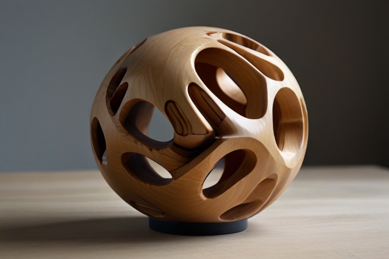 Exploring Abstract Wood Sculpture: Expressions Beyond Reality