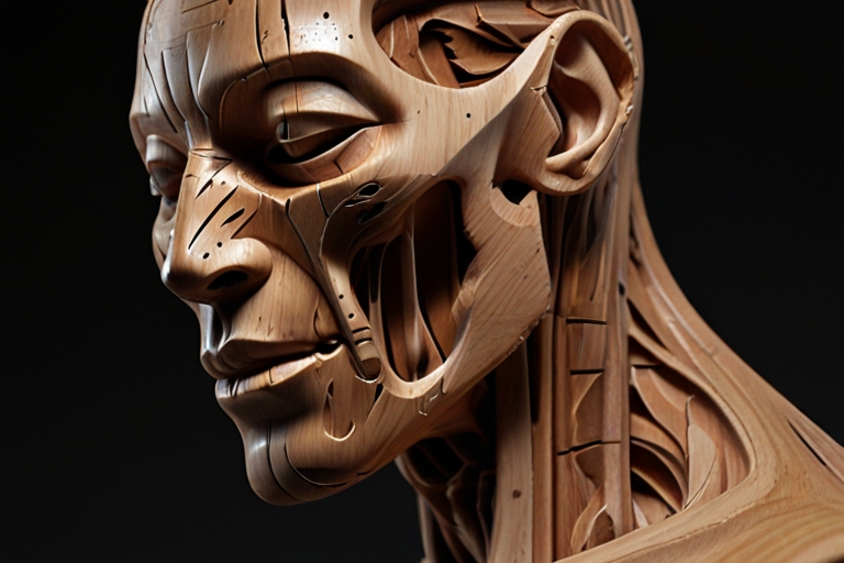 The Human Form in Wood Sculpture: Anatomy and Expression