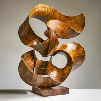 Sculptural Installations in Wood: Impacting Space and Perception